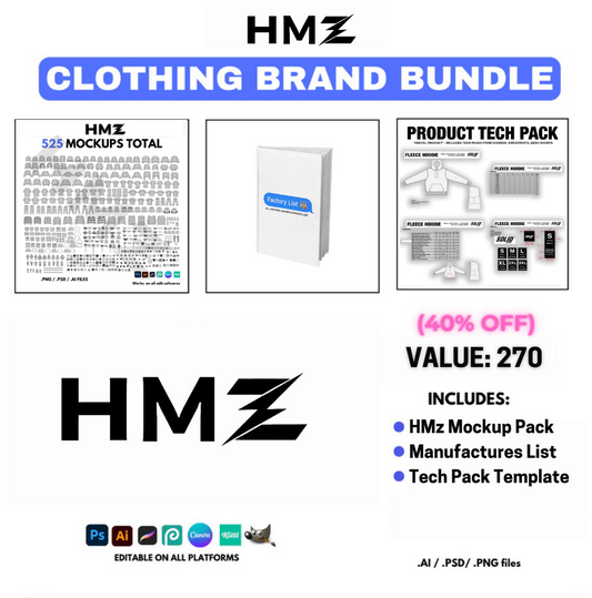 HMZ CLOTHING BRAND BUNDLE